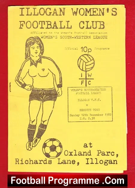 Illogan Ladies v Exmouth Town 1982 – Womens Football