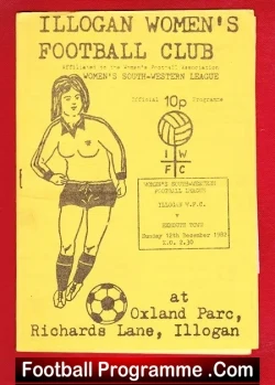 Illogan Ladies v Exmouth Town 1982 – Womens Football