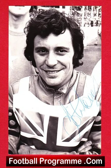 Ipswich Speedway John Louis Signed Photograph Picture 1970s