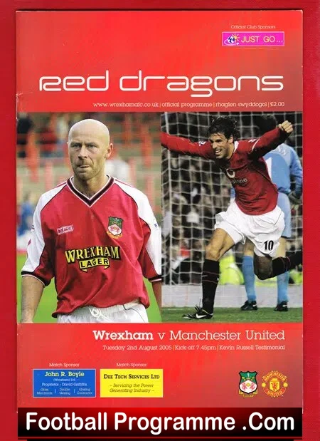Kevin Russell Testimonial Benefit Match Wrexham 2005 – Ronaldo