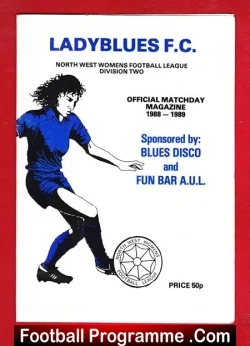 Ladyblues Ladies v Rossendale 1988 – Womens Football