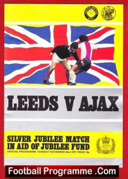 Leeds United v Ajax 1977 – Silver Jubilee