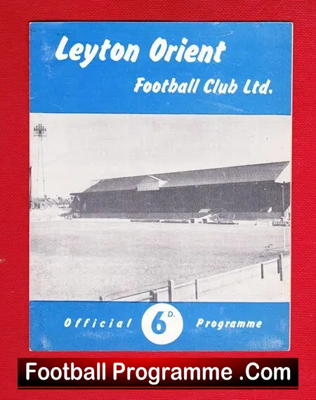 Leyton Orient v Derby County 1961