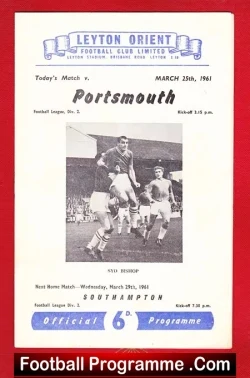 Leyton Orient v Portsmouth 1961