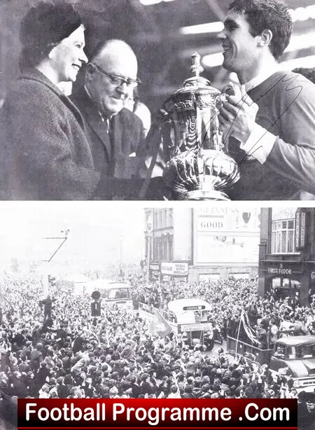 Liverpool Ron Yeats Signed Autographed Picture 1965