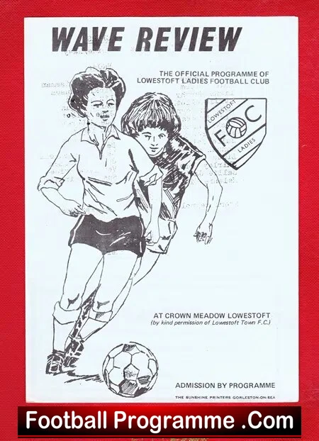 Lowestoft Ladies v Spurs 1970s – Womens Soccer