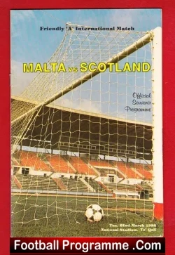 Malta v Scotland 1988
