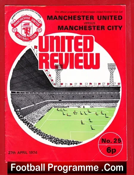 Manchester United v Manchester City 1974 – Denis Law Relegated
