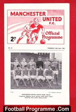 Manchester United v Swindon Town 1964 – Youth Final George Best
