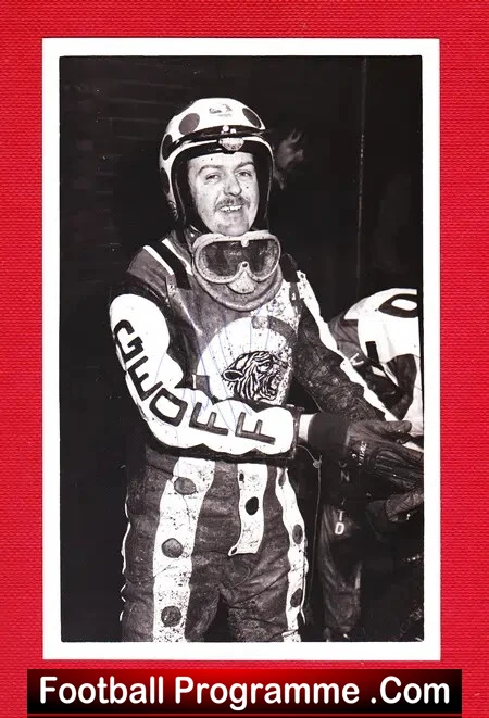 Middlesbrough Speedway Geoff Pusey Signed Photograph 1950s