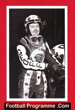 Middlesbrough Speedway Geoff Pusey Signed Photograph 1950s