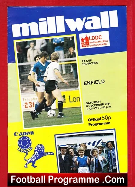 Millwall v Enfield 1984 – FA Cup
