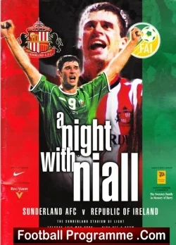 Niall Quinn Testimonial Benefit Match Sunderland 2002
