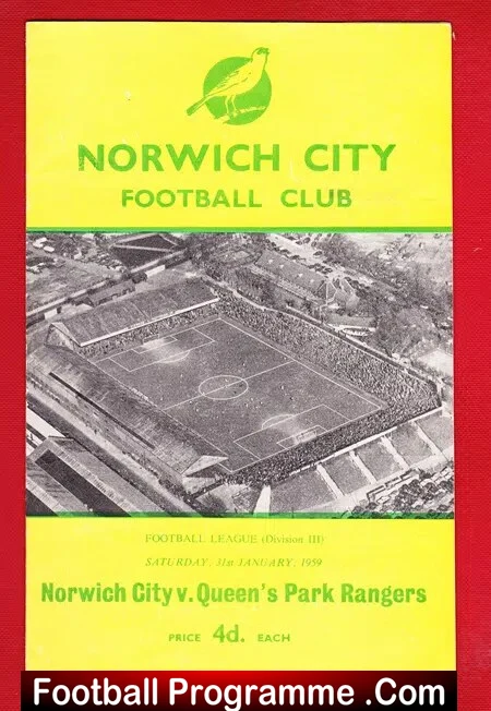 Norwich City v QPR 1959