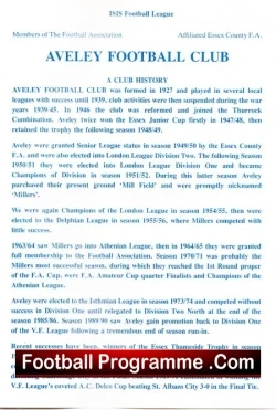 Port Of London v Tillingham Hotspur 1997 – Cup final at Aveley