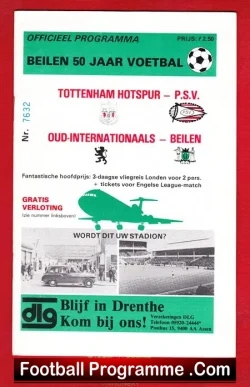 PSV Eindhoven v Tottenham 1979 – Friendly Match Netherlands