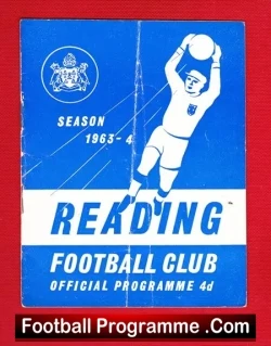 Reading v Enfield 1963 - football programme
