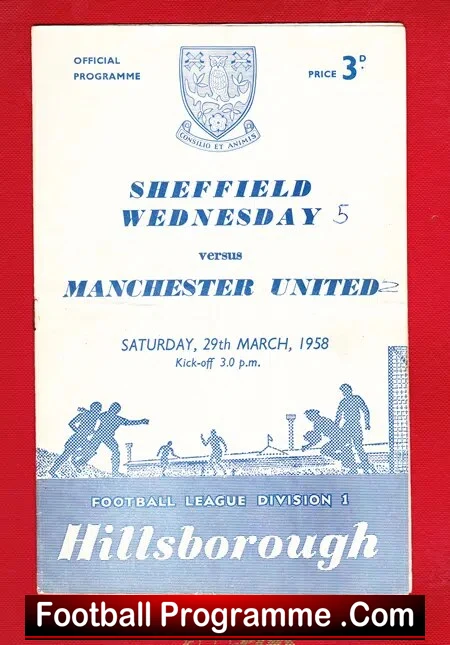 Sheffield Wednesday v Manchester United 1958 – Munich Away Match