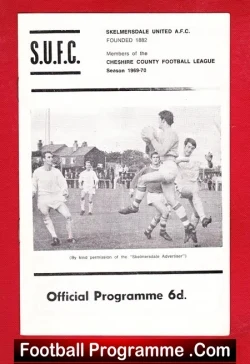Skelmersdale United v Guinness Exports 1970 – Cheshire County