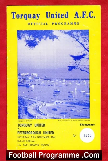 Torquay United v Peterborough United 1961