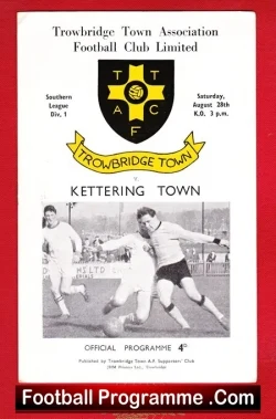 Trowbridge Town v Kettering Town 1965