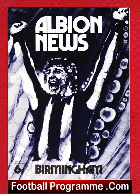West Bromwich Albion v Birmingham City 1972