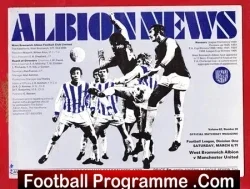 West Bromwich Albion v Manchester United 1971 – 6th