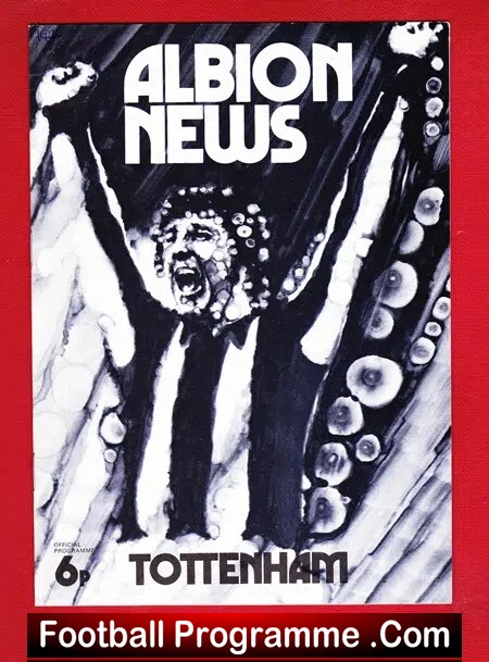West Bromwich Albion v Tottenham 1972