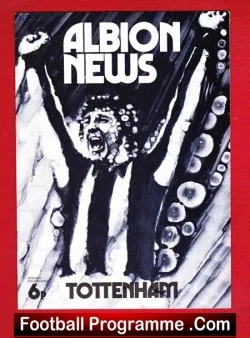 West Bromwich Albion v Tottenham 1972