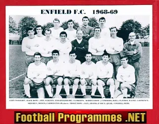Enfield Football Club Team Picture 1968 - 1969