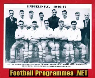 Enfield Football Club Team Picture 1946 - 1947