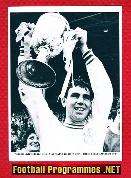 Enfield Football Club Team Picture 1967 - Alf D'arcy Amateur Cup