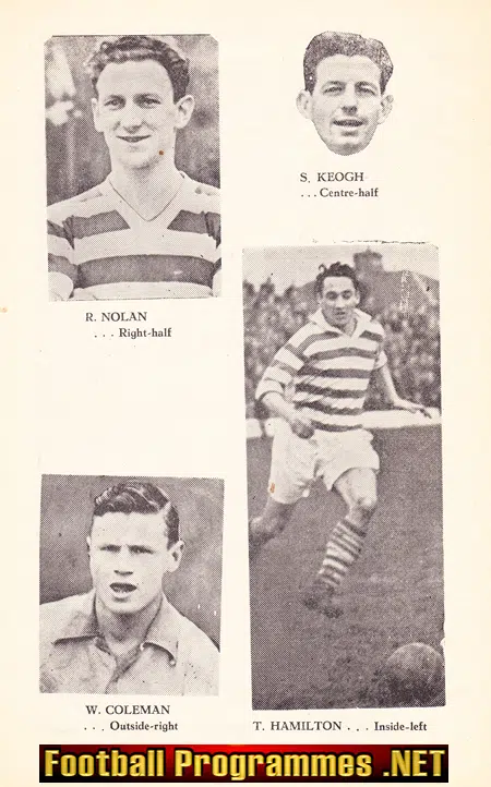 League Of Ireland v Scottish League 1959 - at Dalymount Park