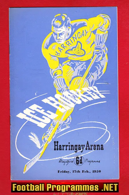 Harringay Ice Hockey v Canada 1950 - Canadians