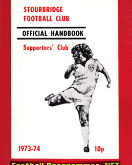 Stourbridge Football Club Official Handbook 1973 – 1974