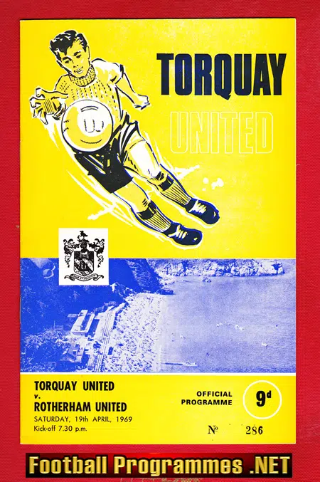 Torquay United v Rotherham United 1969