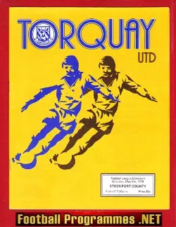 Torquay United v Stockport County 1979