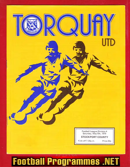 Torquay United v Stockport County 1979