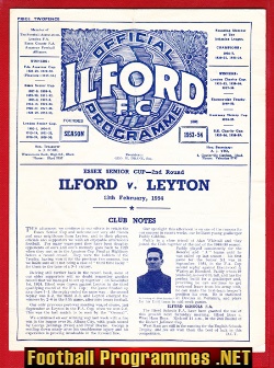Ilford v Leyton 1954 – Essex Senior Cup