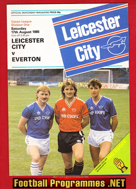 Leicester City v Everton 1985 – Gary Lineker Debut for Everton