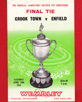 Crook Town v Enfield 1964 – Amateur Cup Final Wembley