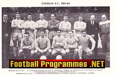 Crook Town v Enfield 1964 - Amateur Cup Final Wembley