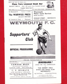 Weymouth v Bideford 1966