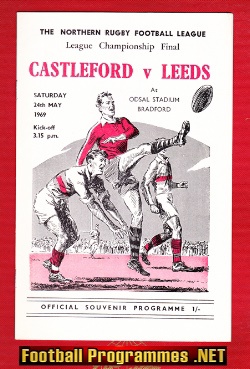 Castleford Rugby v Leeds 1969 – Cup Final