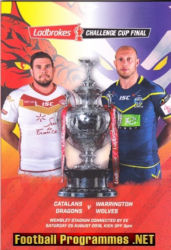 Catalan Dragons Rugby v Warrington 2018 – Challenge Cup Final