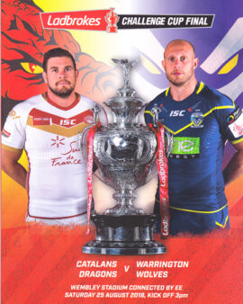 Catalan Dragons Rugby v Warrington 2018 – Challenge Cup Final