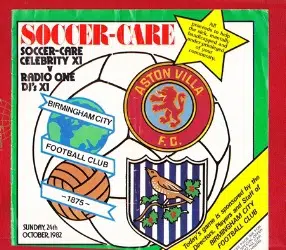 Soccer Care Celebrity v Radio One DJ's 1982 - Birmingham City