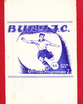 Bury v Lincoln City 1948 – to clear