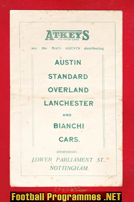 Nottingham Rugby v Waterloo 1925 - 1926 - Notts Rugby