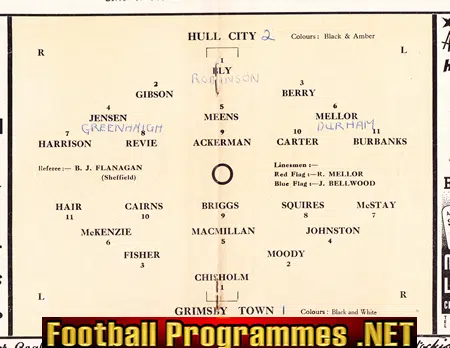 Hull City v Grimsby Town 1950